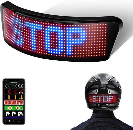 LED Screen Helmet